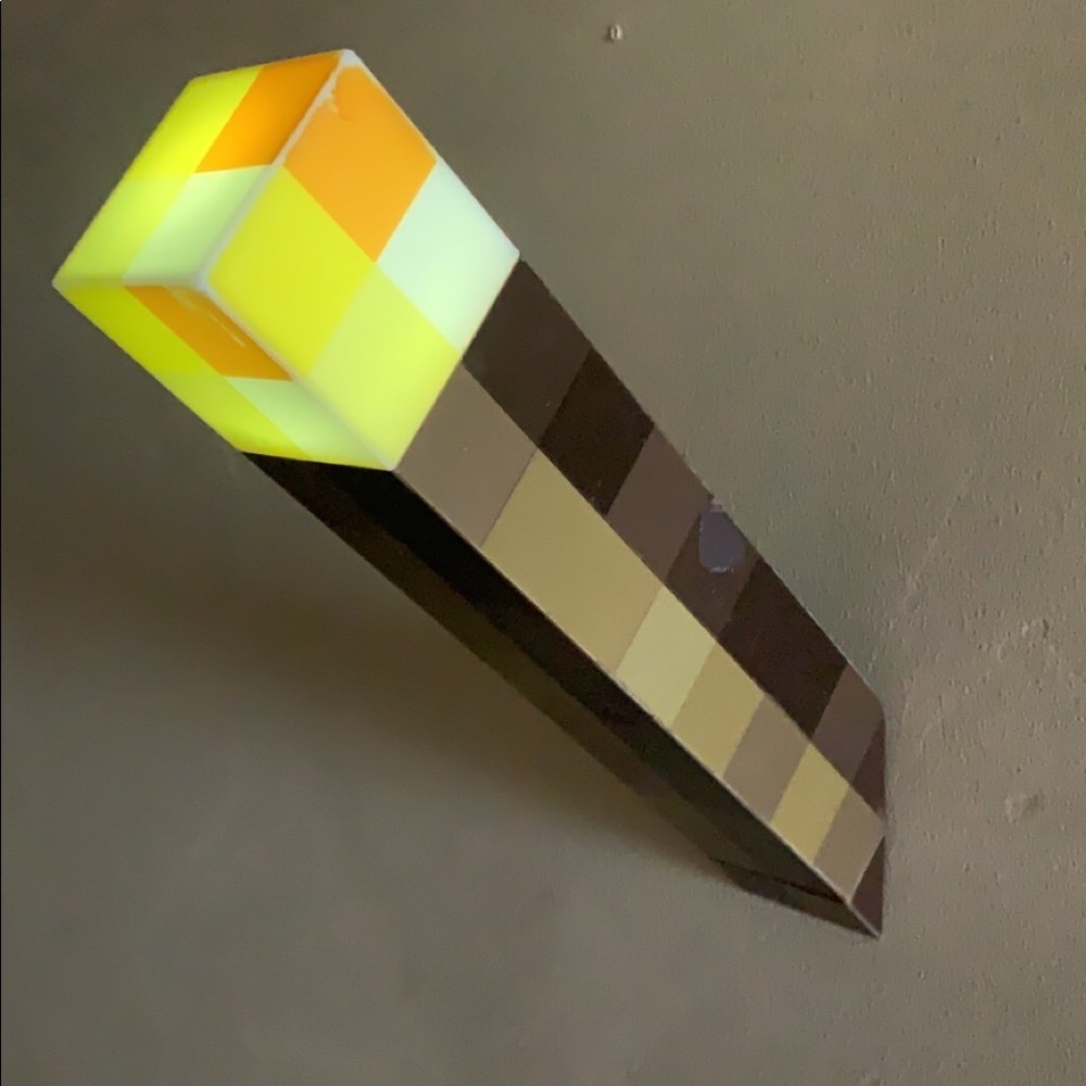 Mincraft light up torch🕯🌿